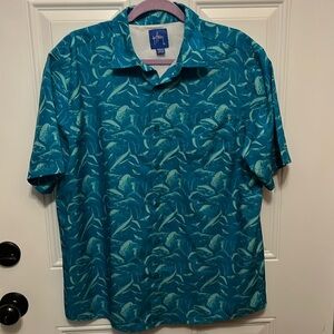 Guy Harvey Shirt Men's Medium Marlin Fish NWOT